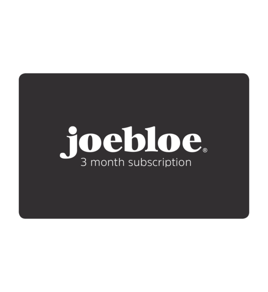 3 Month Giftcard - joebloe